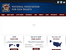 Tablet Screenshot of nationalgunrights.org